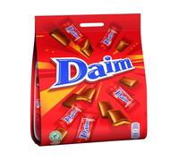 DAIM - Délicieuses Billes Croquantes au Chocolat Caramel, Gourmandise Fondante (Sachet 200g) - Le Lot De 3