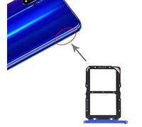 DaiMai Tiroir carte SIM + Tiroir carte SIM pour Huawei Honor 20 (Noir) WH (couleur : bleu)