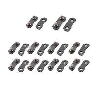 DAIMANPU 10 pièces Kits de réparation de chaîne de tronçonneuse pour 3/8-LP Master Link Sangles de jauge Outils de jauge hautement Assortis à l'original