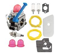DAIMANPU Carburateur 128CD 128LD pour Husqvarne 124L 125E 125C 125L 125LD 125R 125RJ 128C 128L 128LDX 128R 128RJ 128DJX Craftsman String Trimmer avec Kit de Mise au Point de Filtre à Air