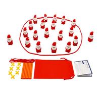 d'Aimants avec Ficelle Jouet Plateau interactif Combat stratégique | magnétique avec figurine de Noël Pour garçons filles adultes nes ami fête réunion familiale chez