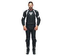 DAINESE Combinaisons Avro 4 Black-Matt / Black-Matt / White 48