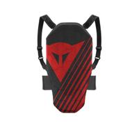 Dainese 2048700008-jl_8051019630872 Protection Dorsale pour Ski et Snowboard avec Bretelles Unisex-Youth, Stretch-Limo/Haut Risque-Rouge, L