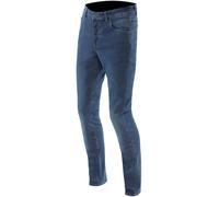 Dainese 5 Pocket Slim Jeans de moto, bleu foncé, Taille 42