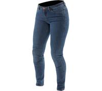 Dainese 5-Pocket Denim Slim Plus, femme en jeans 34 Bleu Bleu