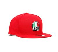 AGV 9Fifty Snapback, capuchon Rouge Rouge