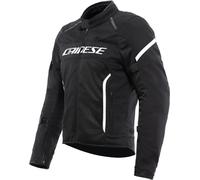 Dainese Veste moto textile Air Frame 3 – Été, Tissu – Noir/Noir/Blanc Taille 62 Homme