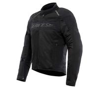 DAINESE - Air Frame 3 Tex Jacket, Veste de Moto d'été en Tissu avec Doublure Coupe-Vent, Homme, Black/Black/Black, 58