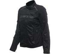 DAINESE - Air Frame 3 Tex Jacket Wmn, Veste de Moto d'été en Tissu avec Doublure Coupe-Vent, Femme, Black/Black/Black, 54