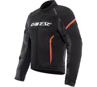 DAINESE AIR FRAME 3 Textiljacke schwarz-fluo-rot 46