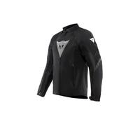 Dainese - Air Graphics Tex Jacket, Veste de Moto Été, Ventilée et Légère, avec Protections Douces sur les Epaules et les Coudes, Homme, Noir/Blanc Diamant, 54