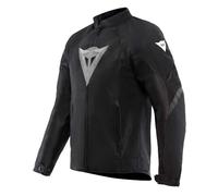 Dainese Veste de moto Herosphere Air Tex – Été ventilée, protections douces – Homme Noir/Blanc 56