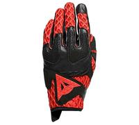 Dainese Air-Maze Unisex Gloves, Gants Moto Tissus, Pour Homme et Femme, Noir/Rouge, XXL