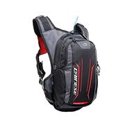 Dainese Alligator Backpack, Sac à Dos Hydratation Moto, Noir/Rouge, N