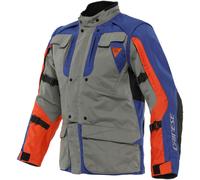 Dainese Alligator Tex Veste textile de moto, gris-bleu, taille 50 pour homme