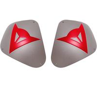 Dainese Aluminium Sport Kit de bouchons d’épaule, Rouge foncé, Taille unique