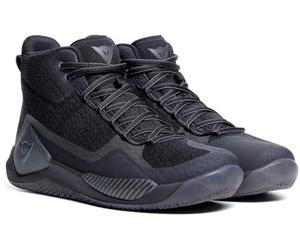 Dainese - Atipica Air 2 Shoes, Chaussures Moto D'Été, Tissu en Maille, Renforts De Protection, Semelles Asymétriques Groundtrax, Chaussures De Moto pour Hommes, Noir/Coal, 45