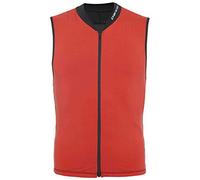 Dainese - Auxagon Vest, Gilet de Protection pour Le Ski, Protection Dorsale pour Le Ski, Rouge/Noir, pour Hommes et Femmes