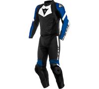 Dainese Avro 4, costume en cuir 2pcs. 46 Noir/Blanc/Bleu Noir/Blanc/Bleu