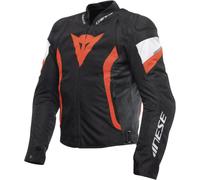 DAINESE AVRO 5 Textiljacke schwarz-fluo-rot-weiß 44