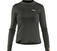 Dainese Awa Black Maillot de toison douce de dames, noir, Taille L