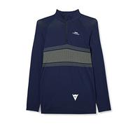 Dainese Awa Zip Jersey 3 T-Shirt de VTT Homme Iris-Noir/Tender-Jaune FR : L (Taille Fabricant : L)