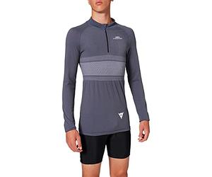 Dainese Awa Zip Jersey 3 T-Shirt de VTT Homme, Ombre-Blue, FR : S (Taille Fabricant : S)