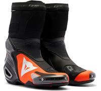 Dainese Axial 2 Bottes de moto, noir-rouge, taille 46 pour homme