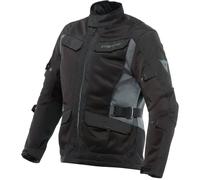 Dainese - Desert Tex Jacket, Veste De Moto D'Été, Tissu Technique Léger, Protections Des Épaules Et Des Coudes, Veste Moto Pour Hommes, Noir/Noir/Ebène, 46