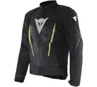 Veste de moto Homme Dainese HEROSPHERE AIR Été Black/White/Yellow-Fluo