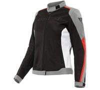 DAINESE Blousons et Vestes Hydraflux 2 Air D-Dry Lady Black / Charcoal-Gray / Lava-Red 46