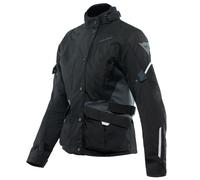 Dainese Tempest 3 D-Dry Veste textile de moto pour dames, noir-gris, taille 38 pour femmes