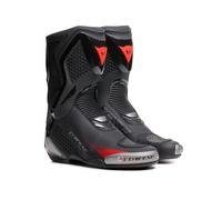Dainese Bottes de moto Torque 4 Air Boots - Bottes de course, B78 Black Red Lava, 46 EU