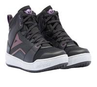 DAINESE Bottes Suburb D-WP Lady Black / White / Metal Purple 39