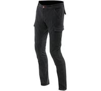 Dainese Cargo Slim Tapered, pantalon cargo 42 Noir Noir