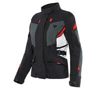 Dainese Carve Master 3 Gore-Tex Veste textile de moto dames (Black/Grey/Red,46)