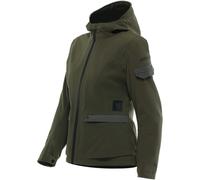 Dainese Centrale Absoluteshell Pro imperméable à l’eau pour dames moto Veste textile, vert, taille 38 pour femmes