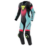 DAINESE COMBINAISON LAGUNA SECA 6 - 50 - COMBINAISON LAGUNA SECA 6 - NOIR/BLEU/ROSE