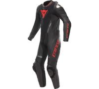 DAINESE Combinaisons Demon Sprint Perforated 1PC Black / Black / Red-Lava 50