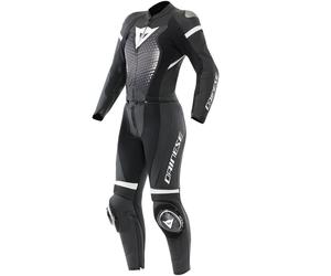 DAINESE Combinaisons Fulminea 2PCS S/T Leather Lady Black / White 47T