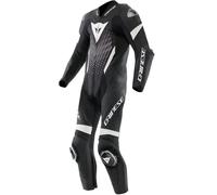 Costume de moto Cuir Homme Dainese LAGUNA SECA 6 Perforé Black/White/Anthracite