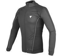 Dainese D-Core No-Wind Thermo Tee LS Veste fonctionnelle, noir-gris, taille XS S pour homme
