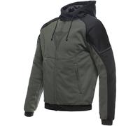 DAINESE SWEAT DAEMON-X SAFETY FULL ZIP - 52 - DAINESE SWEAT DAEMON-X SAFETY FULL ZIP - KAKI/NOIR
