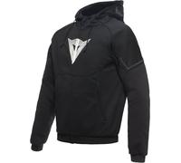 Dainese Daemon-X Safety S26 Sweat à capuche zippé moto, Noir/Blanc, Taille 46