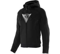 Dainese Daemon-X Safety Sweat à capuche zippé de moto pour femmes, noir, Taille 46