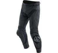 Dainese Delta 4 Pantalon en cuir de moto, noir, taille 64 pour homme