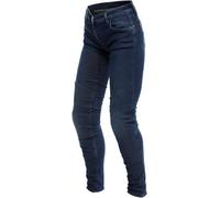 Dainese Denim Brushed Skinny Jeans moto pour dames, bleu, Taille 31