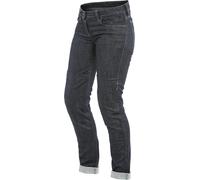 Dainese Denim Slim Pantalon textile de moto de dames, bleu, taille 30 pour femmes