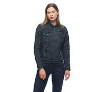 Dainese - Denim Tex Jacket Lady, Veste De Moto En Jean, Tissu En Denim, Protections Douces Pour Les Épaules Et Les Coudes, Veste Moto Pour Femmes, Bleu, 38