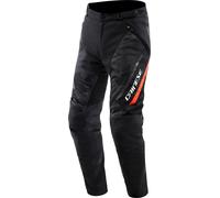 Dainese Drake 2 Super Air, pantalon en textile 52 Noir/Gris/Rouge Néon Noir/Gris/Rouge Néon